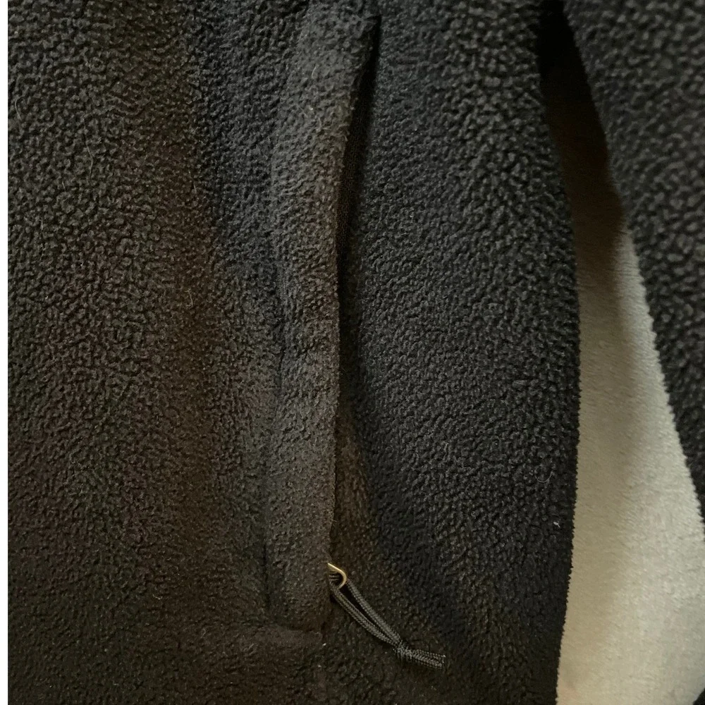 The North Face Womens Denali Jacket M Black Polartec Fleece Full Zip Outdoor